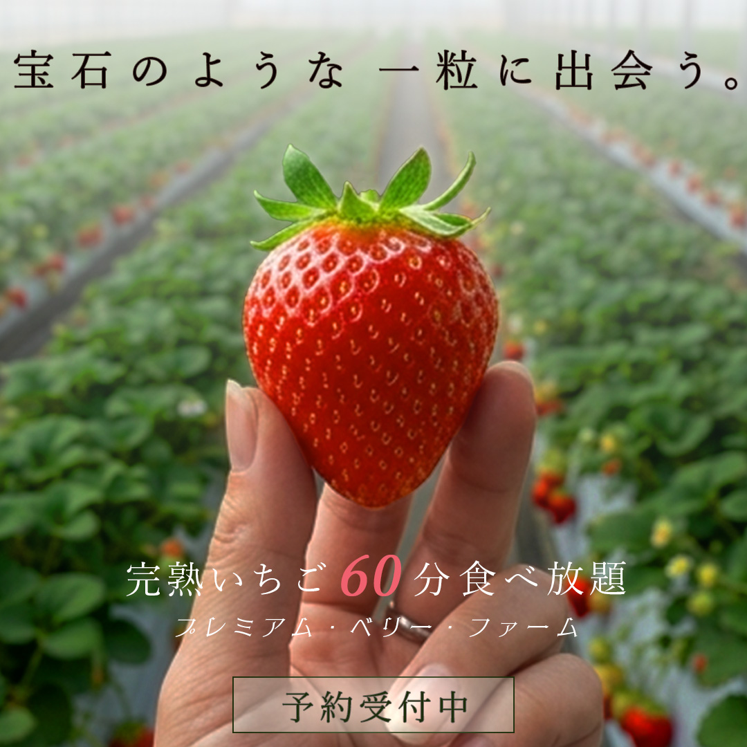 いちご食べ放題のバナー画像