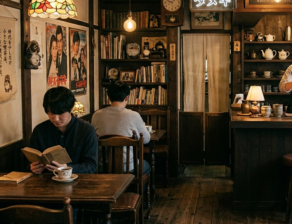 店の内観